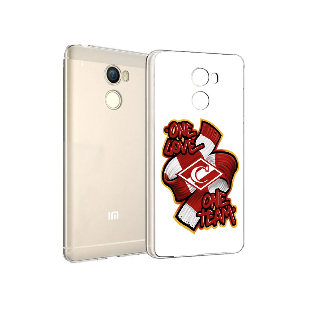 

Чехол MyPads Tocco для Xiaomi Redmi 4 Одна любовь-Спартак (PT47306.287.126), Прозрачный, Tocco