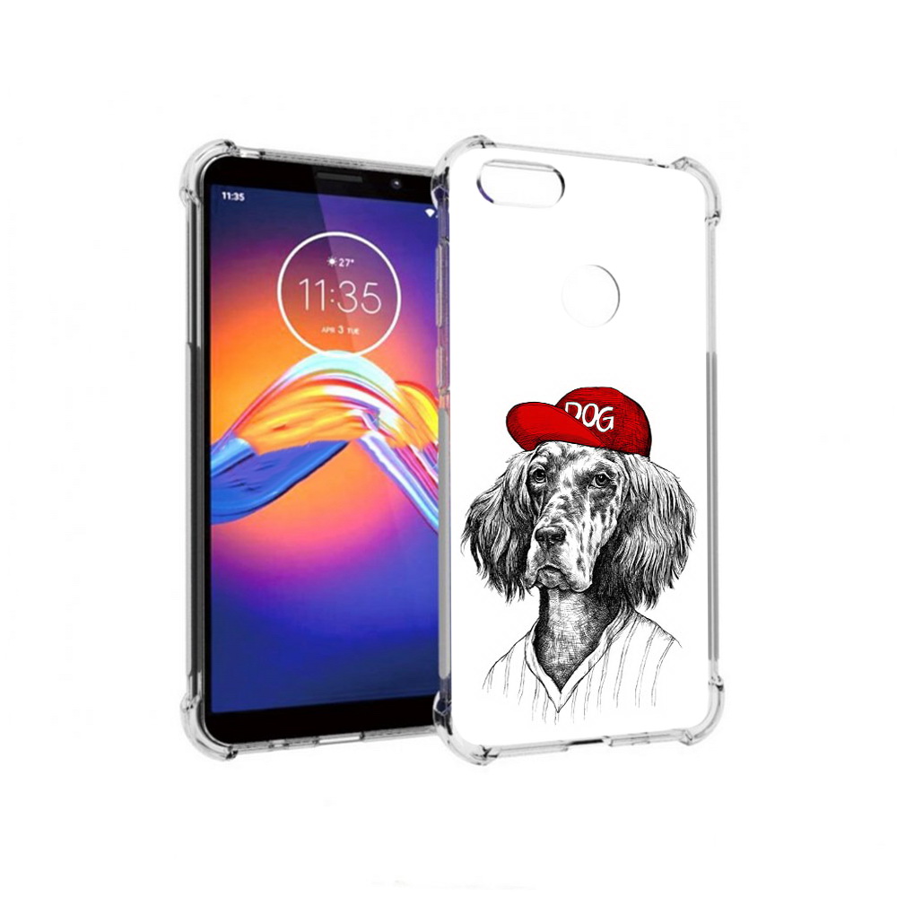 

Чехол MyPads Tocco для Motorola Moto E6 дог (PT227058.343.333), Прозрачный, Tocco