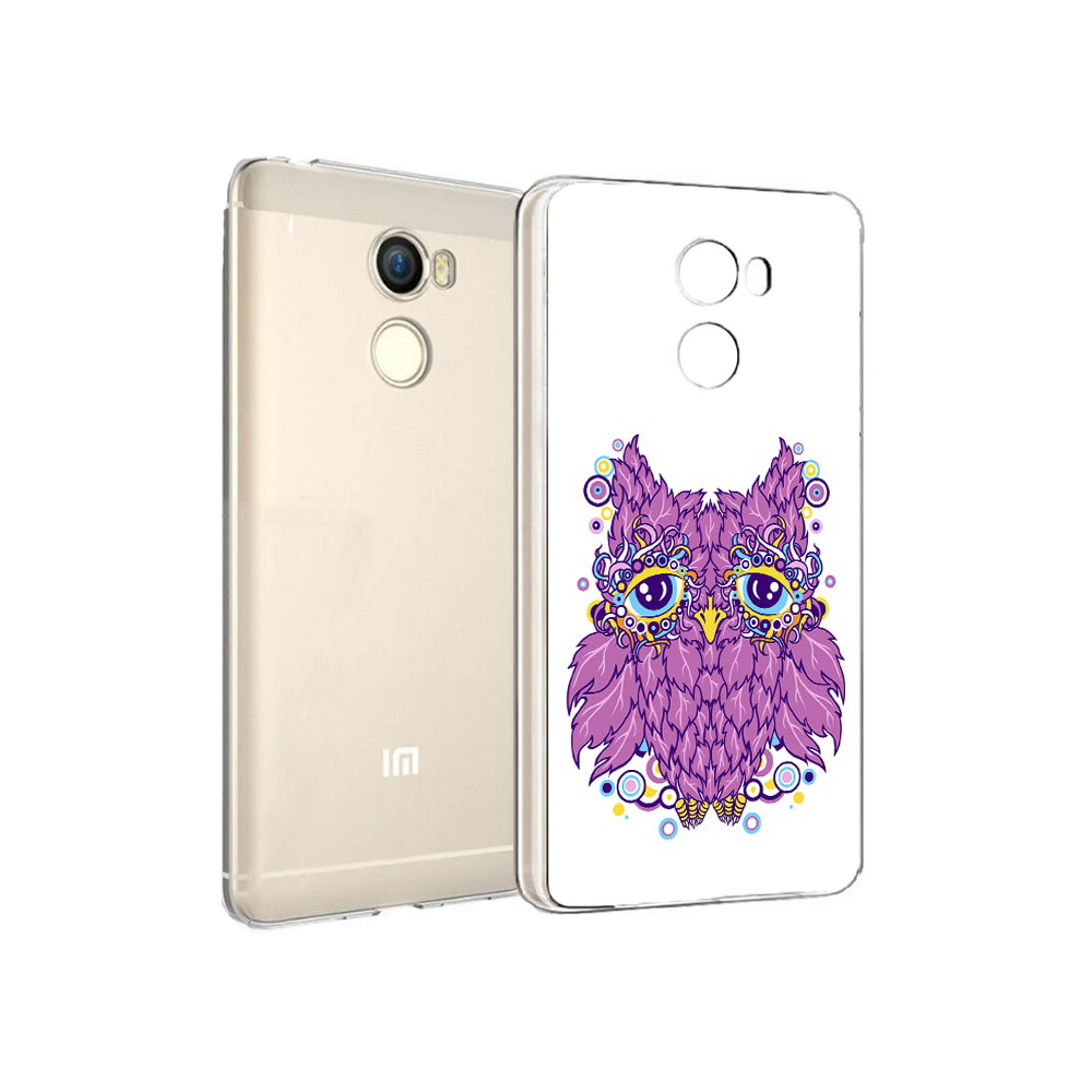 Чехол MyPads Tocco для Xiaomi Redmi 4 Розовая сова (PT47306.287.147)