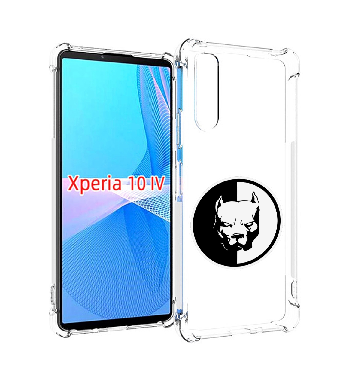 

Чехол MyPads смотра мужской для Sony Xperia 10 IV (10-4), Прозрачный, Tocco