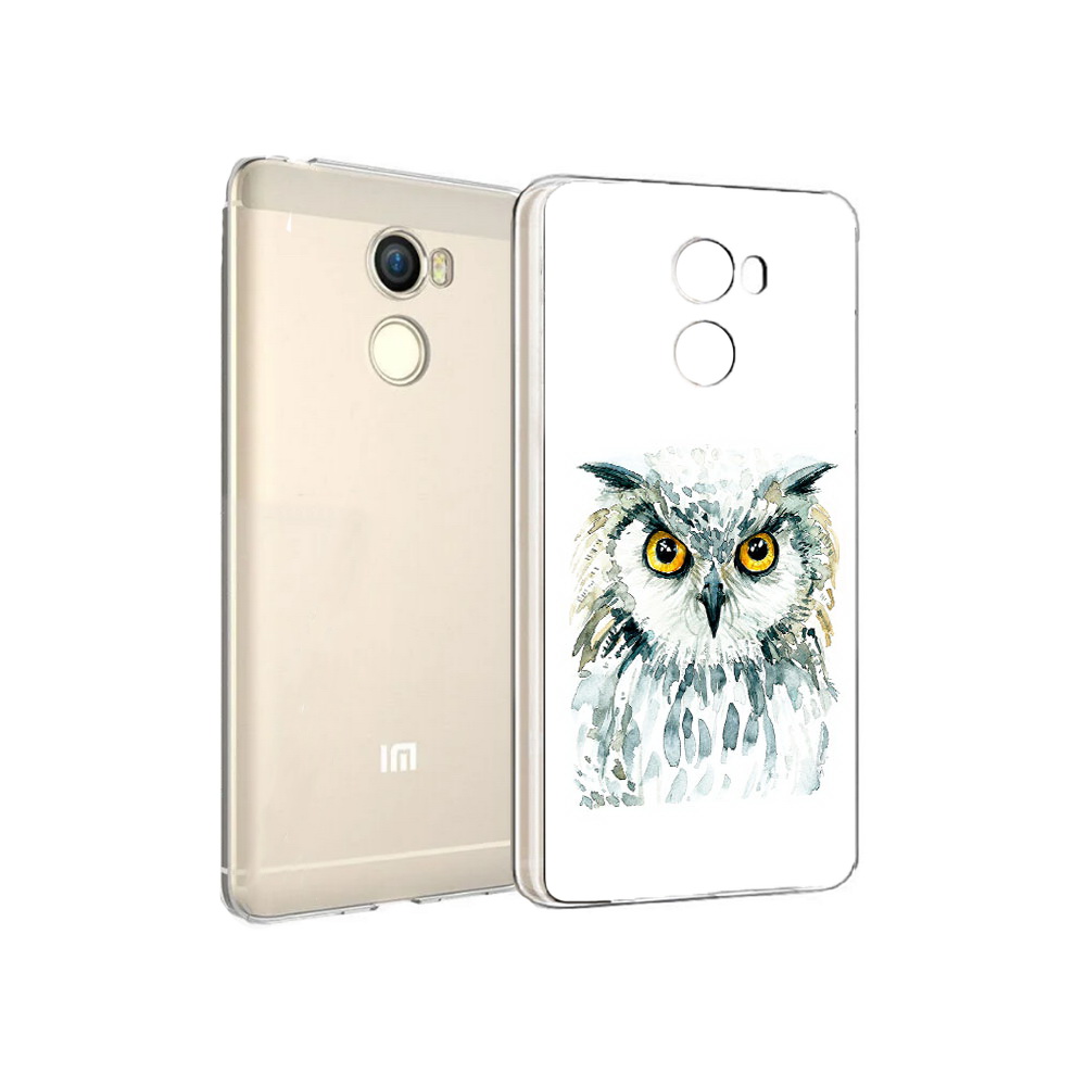 Чехол MyPads Tocco для Xiaomi Redmi 4 Серьезная сова (PT47306.287.156)