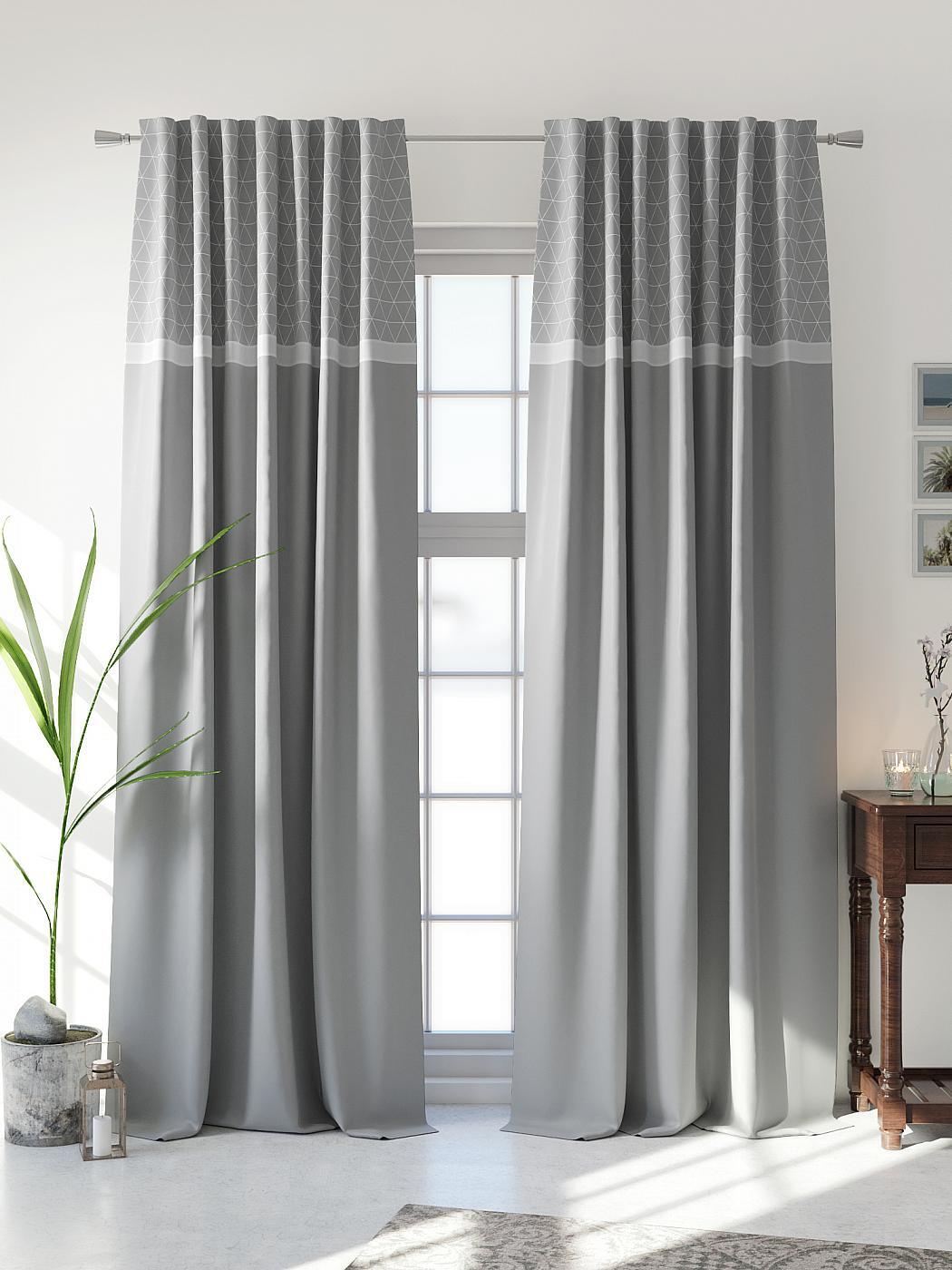 

Комплекты штор AT HOME Ритонвир высота 250 см, ширина 150 см, Белый, 986110
