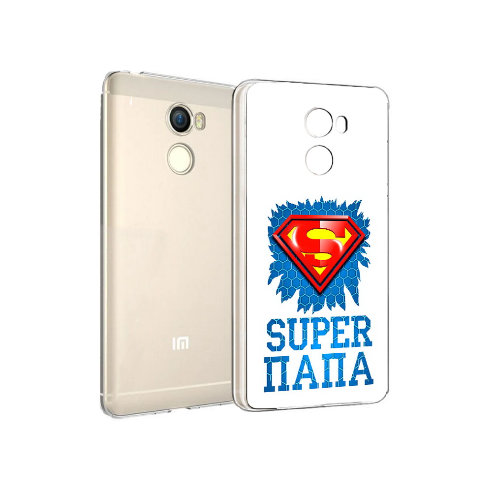 

Чехол MyPads Tocco для Xiaomi Redmi 4 Супер Папа (PT47306.287.165), Прозрачный, Tocco