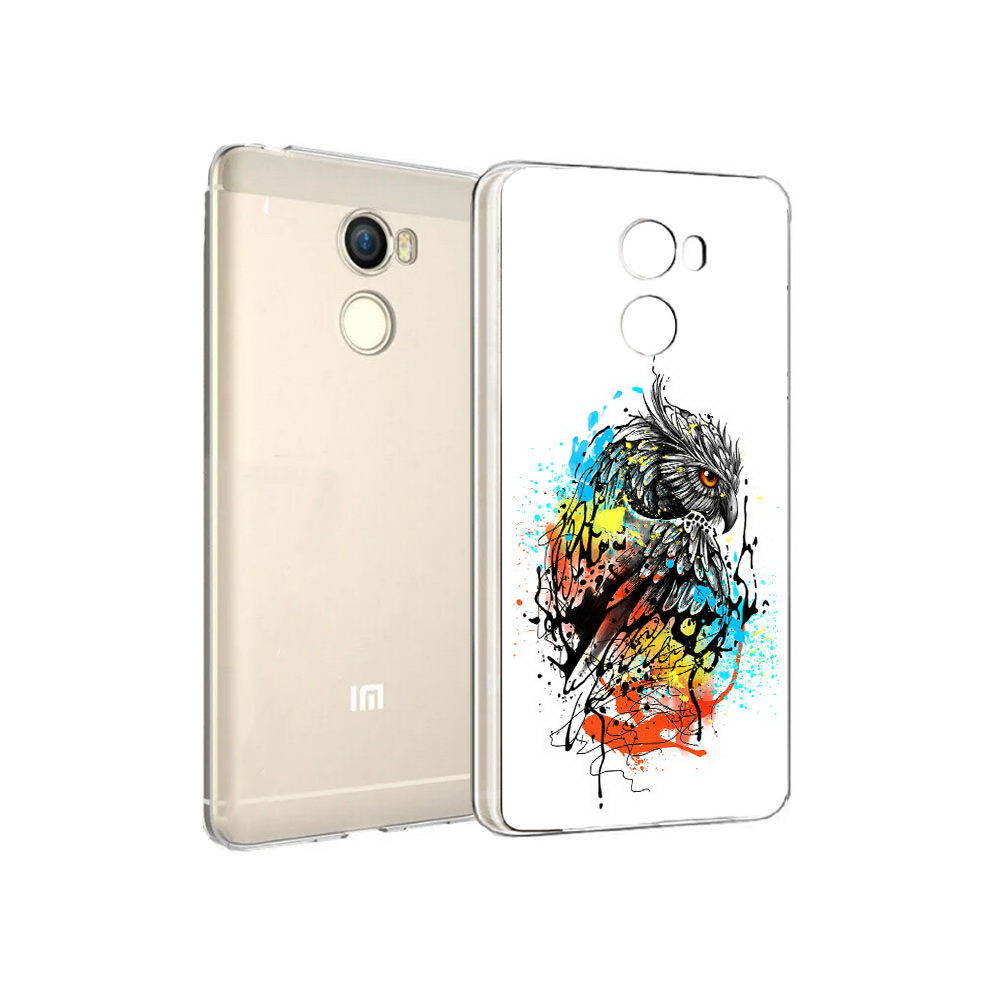 

Чехол MyPads Tocco для Xiaomi Redmi 4 Творческая сова (PT47306.287.170), Прозрачный, Tocco