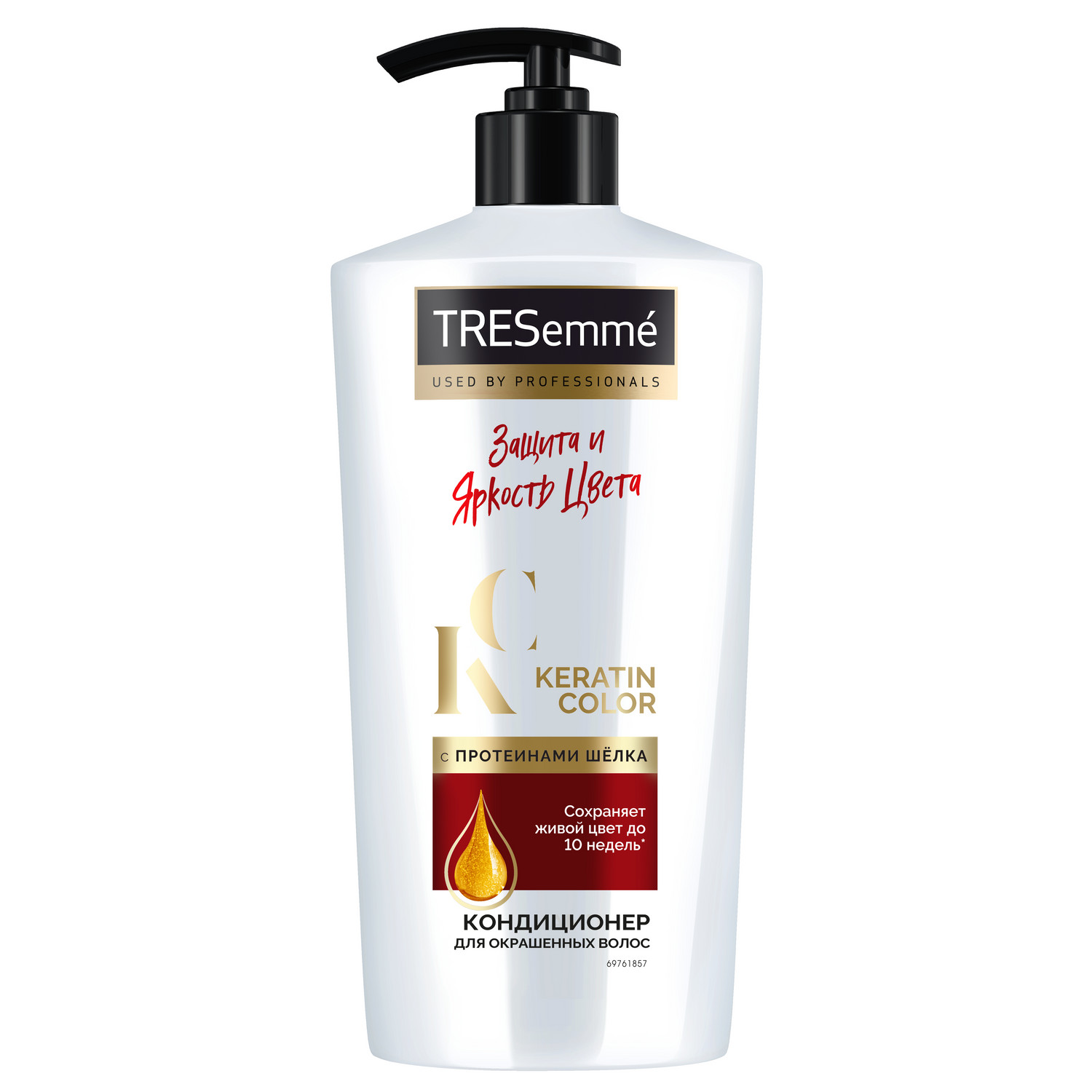 Кондиционер для волос TRESemme Keratin color с протеинами шелка, 630 мл