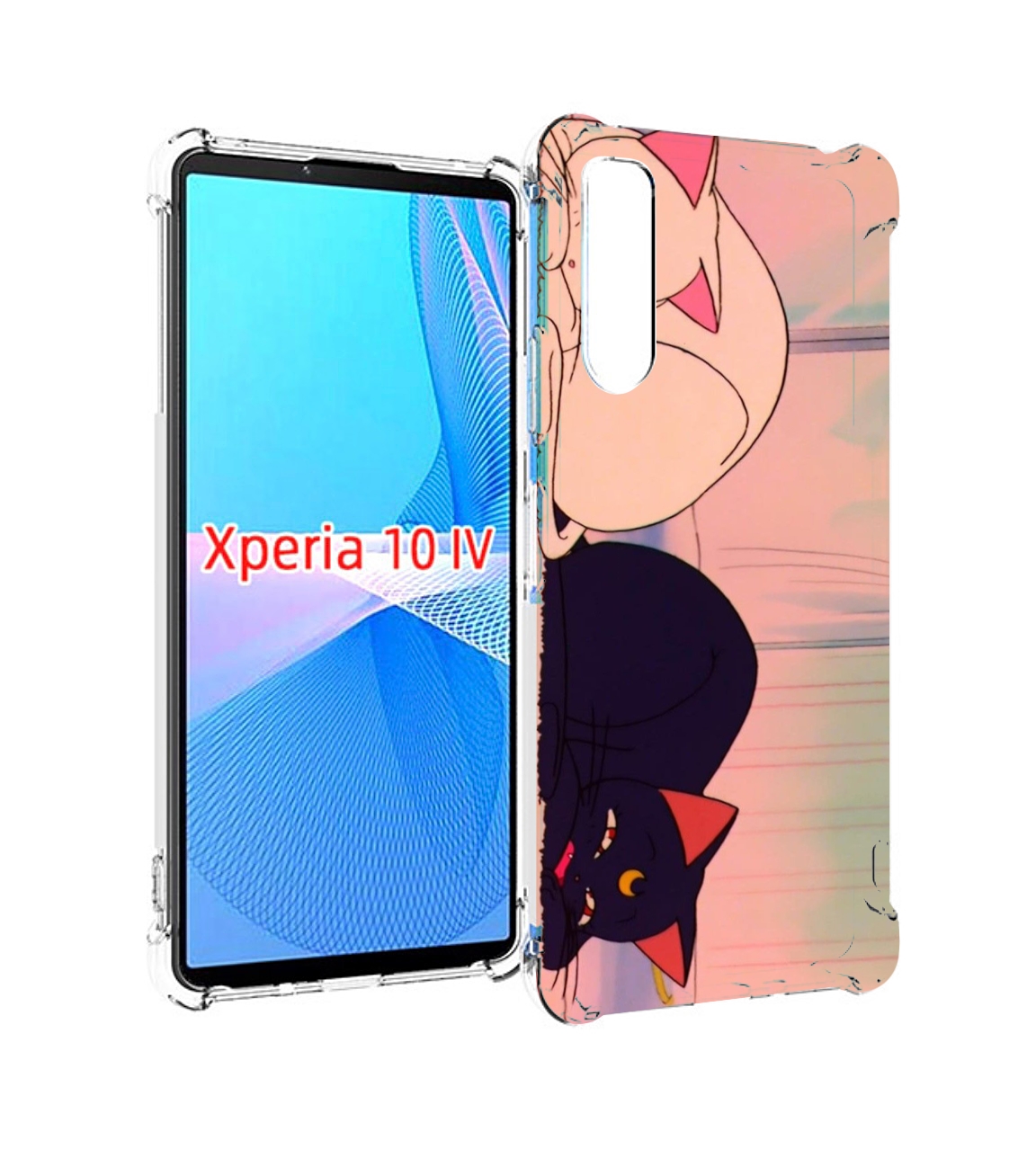 

Чехол MyPads спящие коты для Sony Xperia 10 IV (10-4), Прозрачный, Tocco