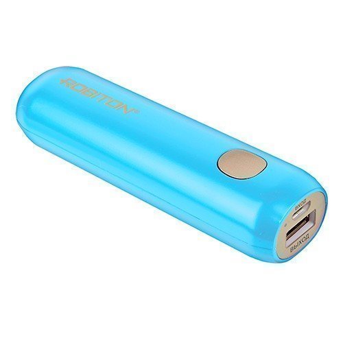 фото Внешний аккумулятор robiton power bank li3.4 iris (голубой) 3350мач bl1