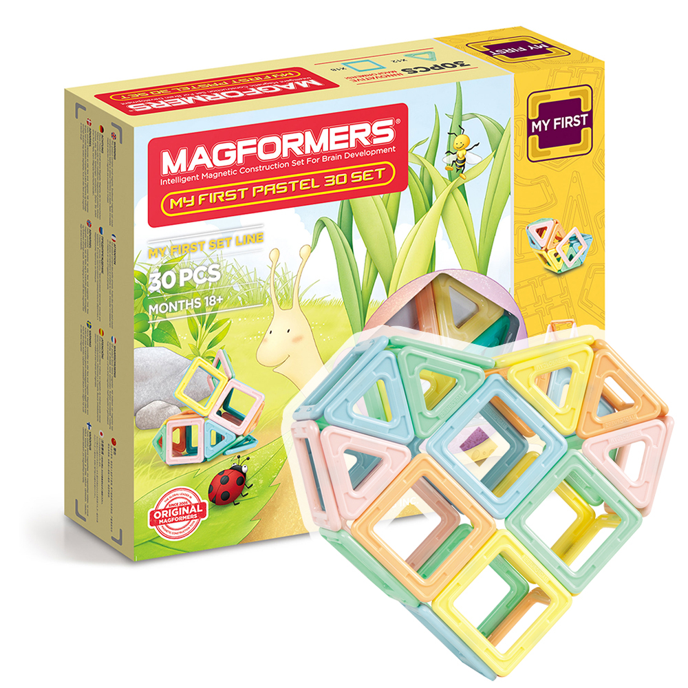 фото Конструктор магнитный magformers my first pastel set 30