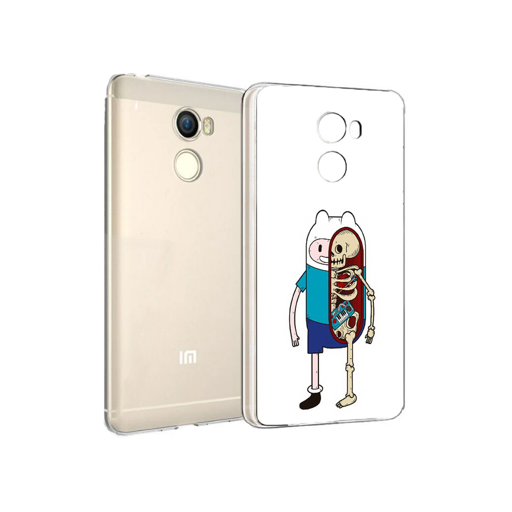 

Чехол MyPads Tocco для Xiaomi Redmi 4 Финн скелет (PT47306.287.187), Прозрачный, Tocco