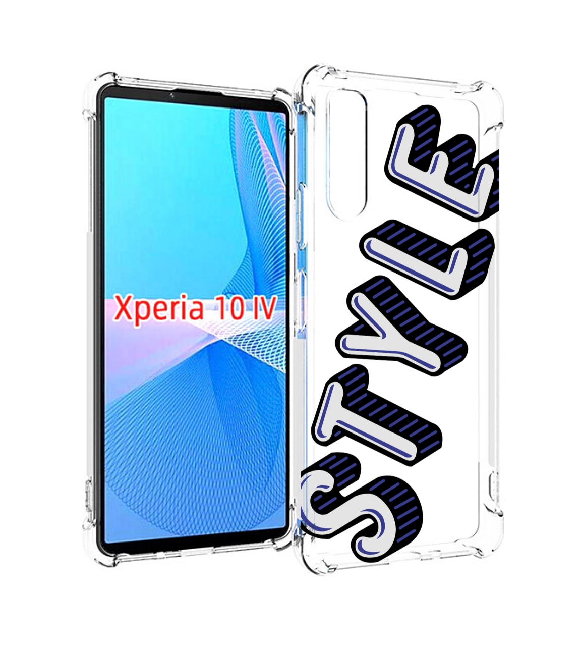 

Чехол MyPads стиль для Sony Xperia 10 IV (10-4), Прозрачный, Tocco