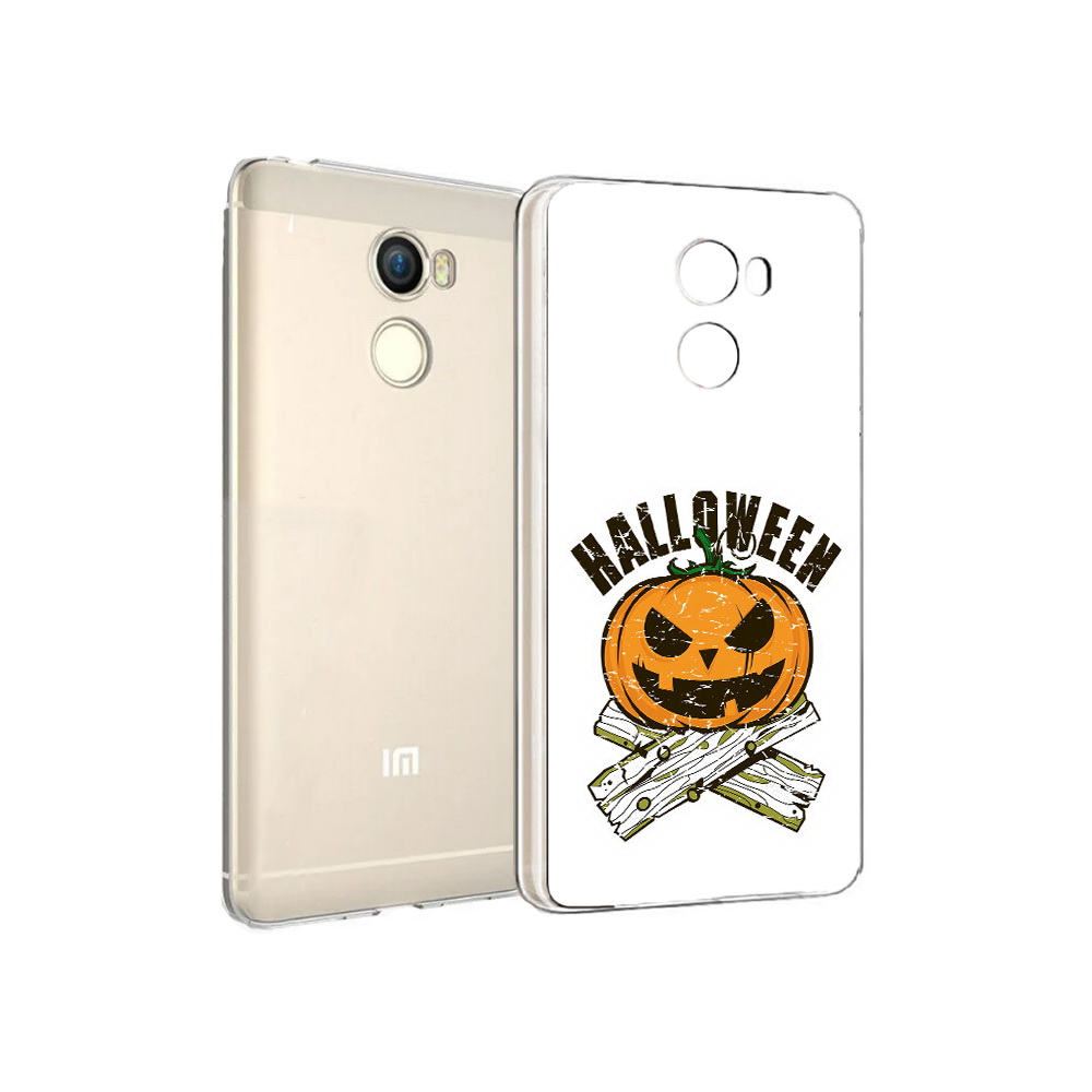 

Чехол MyPads Tocco для Xiaomi Redmi 4 Хэллоуин доски тыква (PT47306.287.194), Прозрачный, Tocco