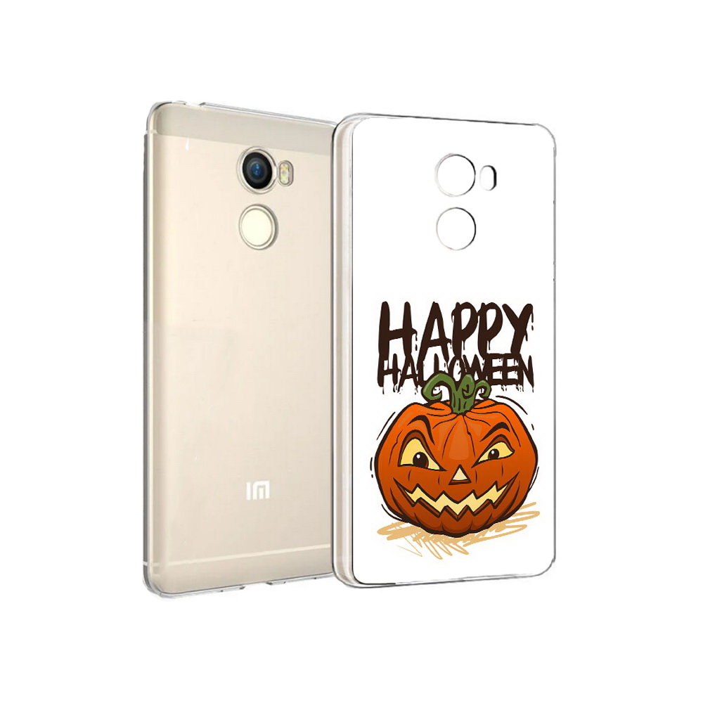

Чехол MyPads Tocco для Xiaomi Redmi 4 Хэллоуин счастливый (PT47306.287.195), Прозрачный, Tocco