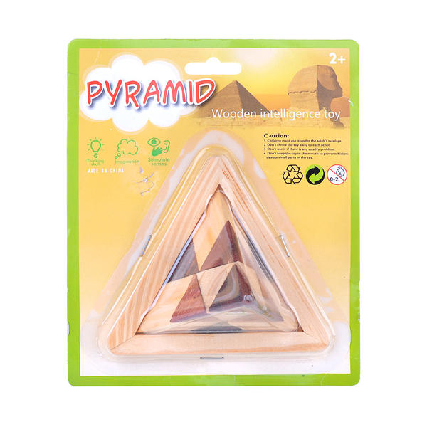 Купить Логическая игра, Логическая Щепочка игра Пирамидка на листе 219-11003Y,