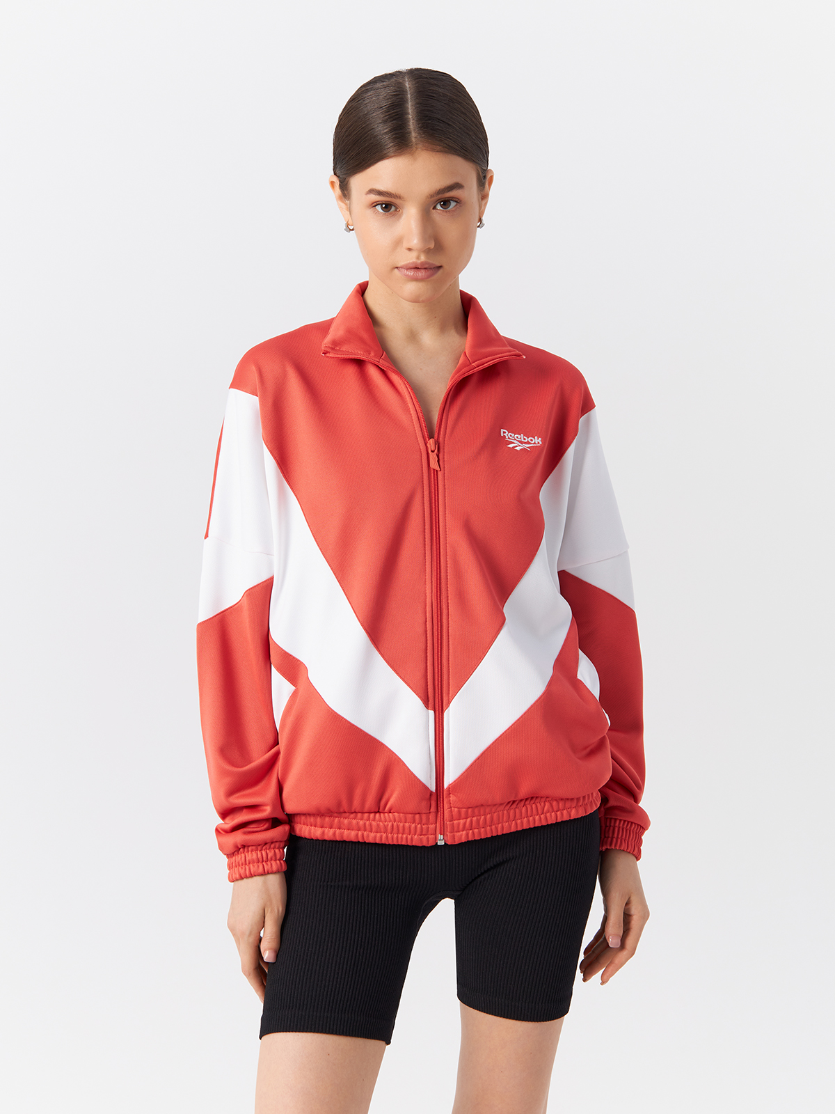 Олимпийка Reebok Rosett женская, на молнии, EB5100, S