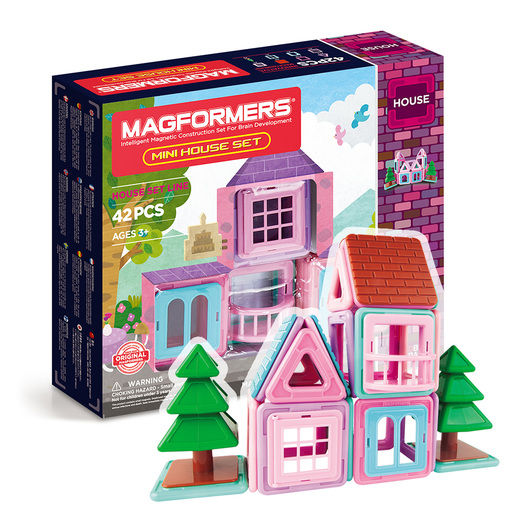 фото Конструктор магнитный magformers mini house set 42