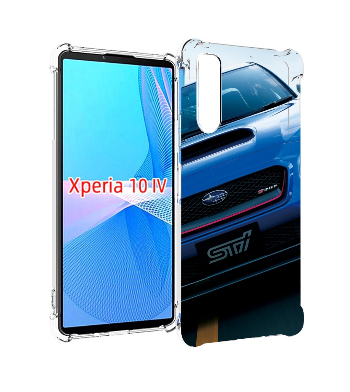 

Чехол MyPads subaru 2 для Sony Xperia 10 IV (10-4), Прозрачный, Tocco