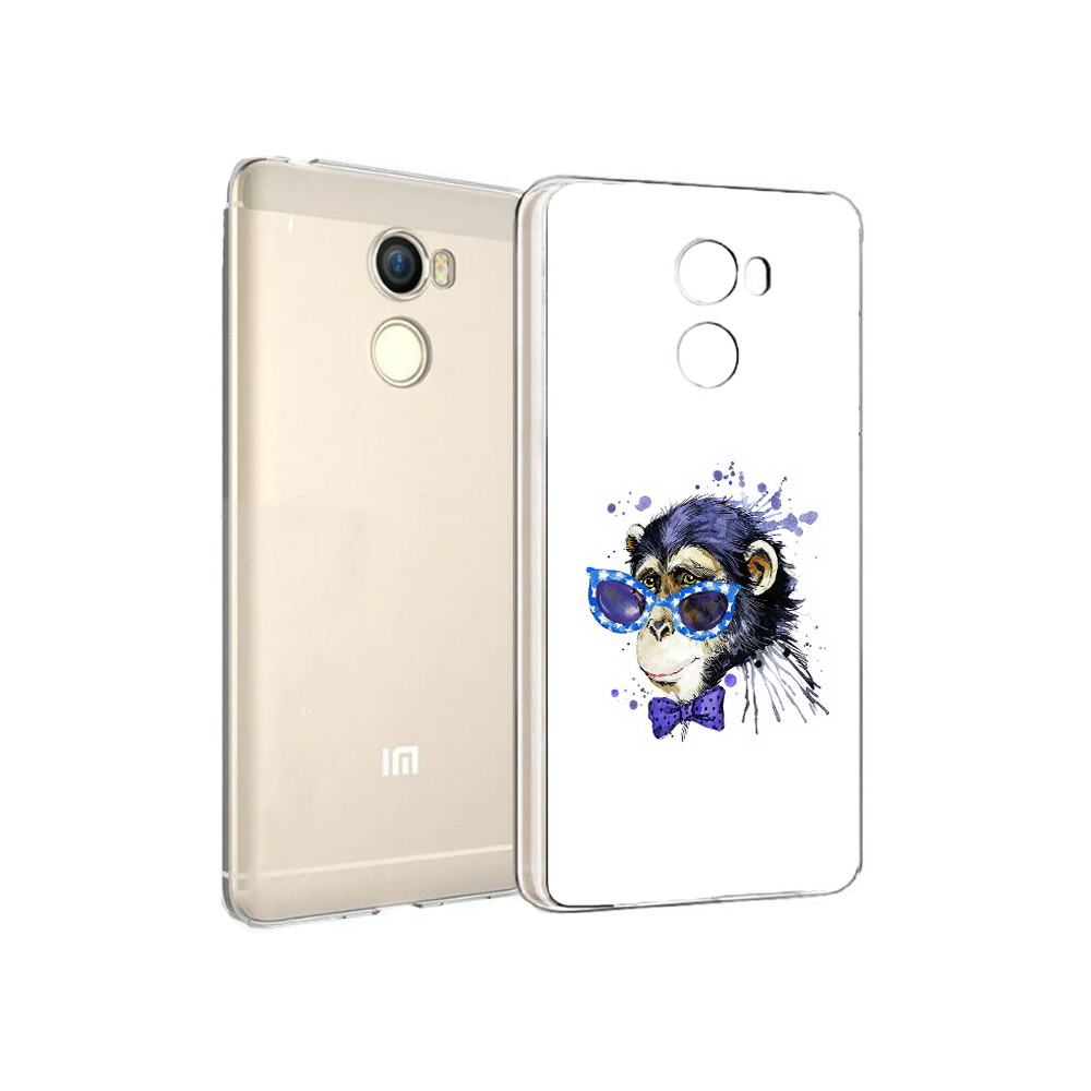 

Чехол MyPads Tocco для Xiaomi Redmi 4 акварельная обезьяна (PT47306.287.216), Прозрачный, Tocco