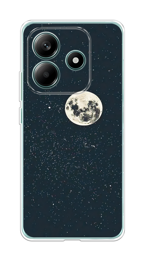 

Чехол на Xiaomi Redmi Note 14 5G Полнолуние, Бордовый, 323850-1