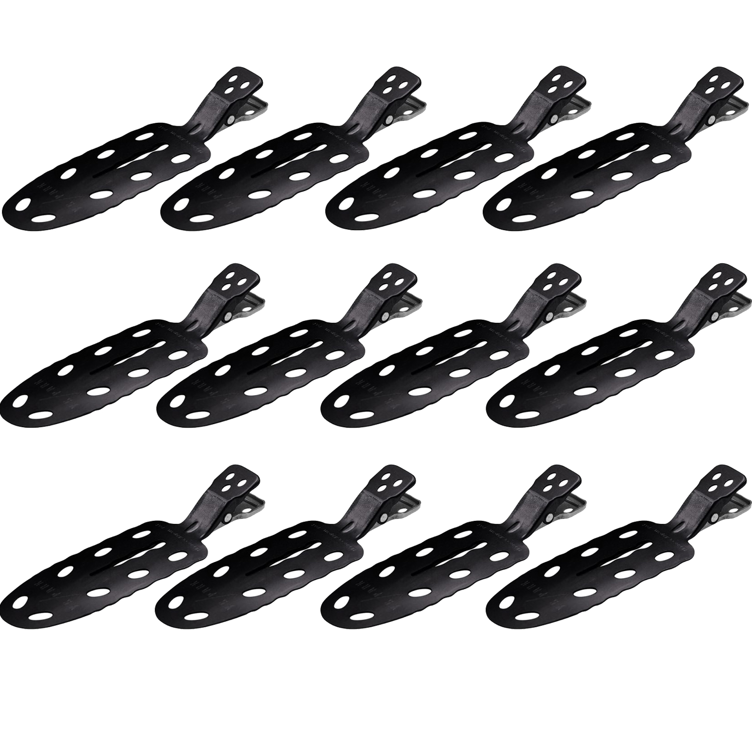 

Зажимы Ys park no mark clips черные 70 мм 12 шт, Черный, No Mark Clips 70 мм черные 12 шт. 0572-1503-12-01