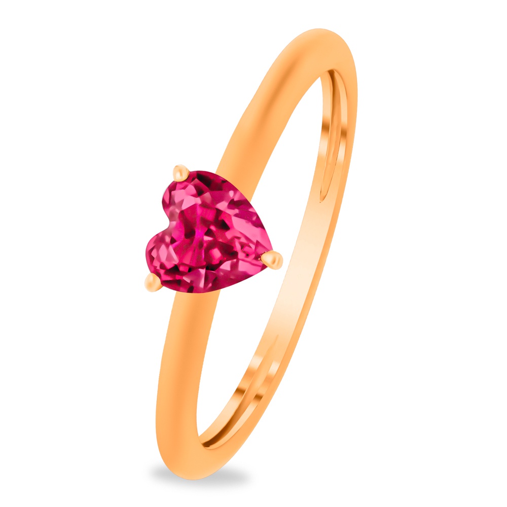 

Кольцо из золота р.  585Gold 101015412, рубин искусственный, 101015412