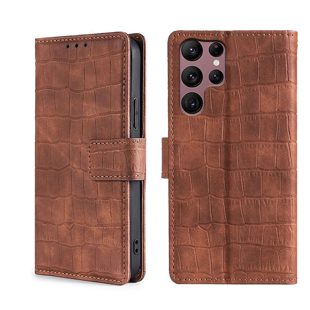 

Чехол MyPads для Samsung Galaxy S22 Ultra коричневый (245468)