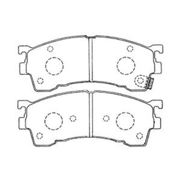 

Колодки торм. Mando mpa13