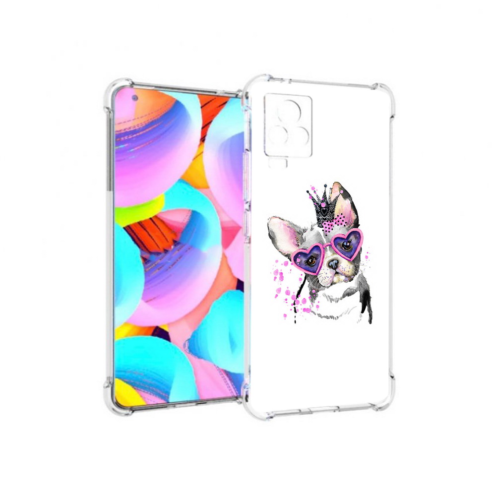 

Чехол MyPads Tocco для Vivo IQOO 7 принцесса, Прозрачный, Tocco