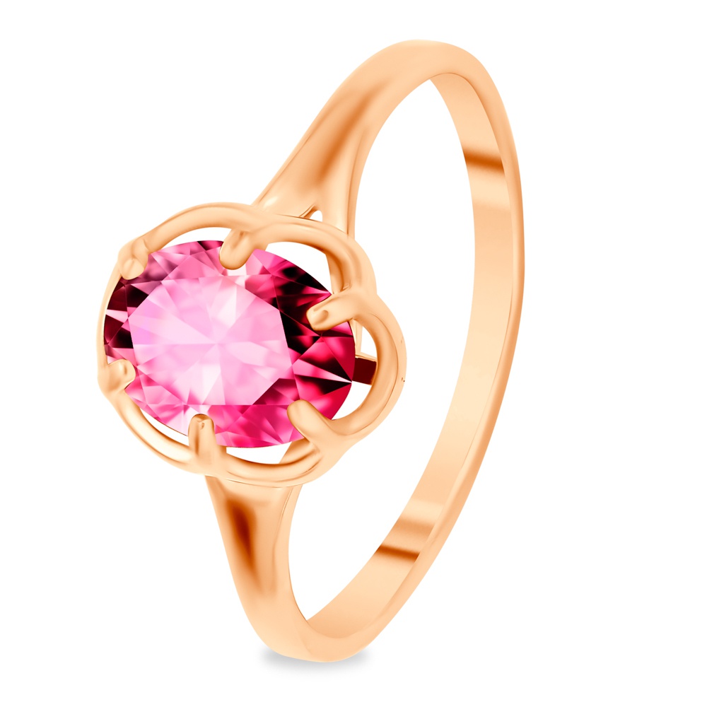 

Кольцо из золота р. , 585Gold 101015298, рубин искусственный, 101015298