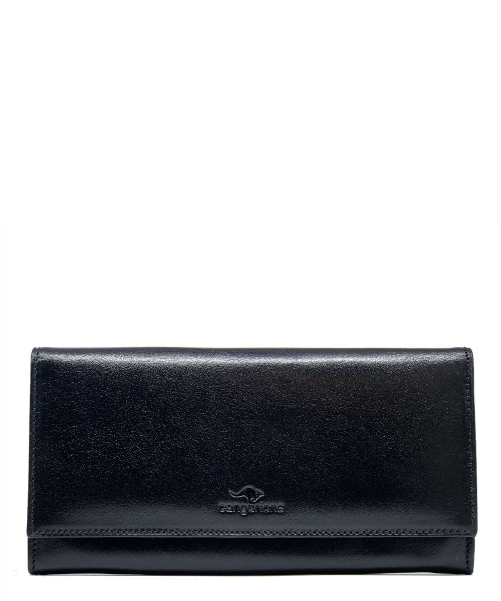 

Кошелек женский CANGURIONE 2185-001 V/Black черный, 2185-001 V/Black