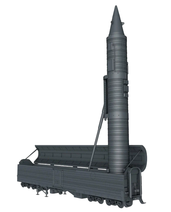 

AM87001 Вагон БЖРК Молодец, 1/87