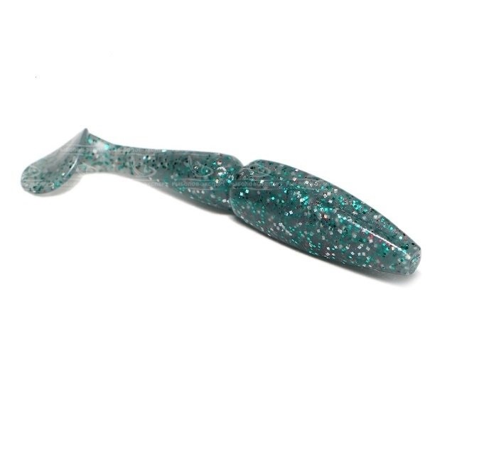 

Приманка силиконовая Sawamura One`Up Shad 3 (8шт в уп) цвет 043, Зеленый, One`Up Shad 3