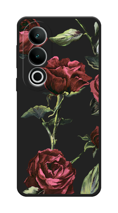 

Чехол Awog на OnePlus Nord CE4 "Бордовые розы фон", Бордовый, 154752-1