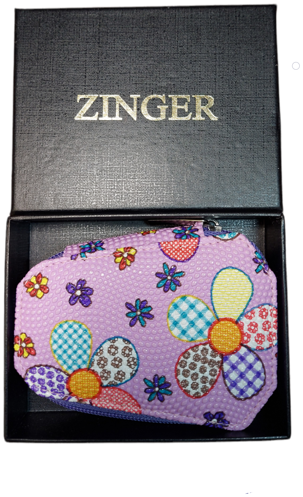 Компактный маникюрный набор Zinger маникюрный набор kari кусачки пилочка триммер для кутикулы пушер для кутикулы ac422