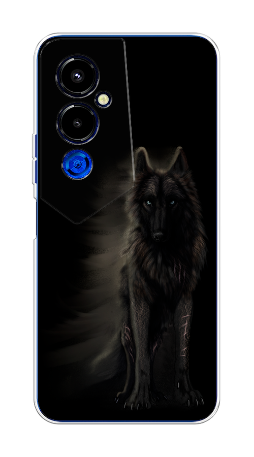 

Чехол на Tecno Pova 4 Pro "Туманный волк", Черный, 302650-1