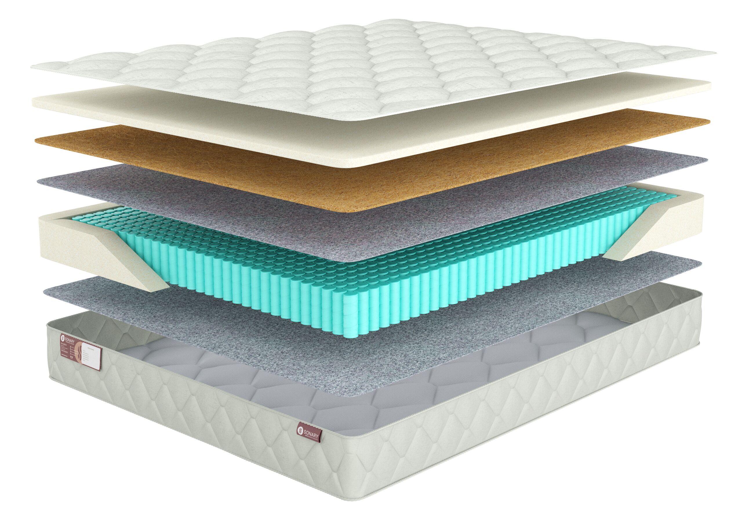 

Матрас Sonary Town Salamina 200х170, Белый, Salamina