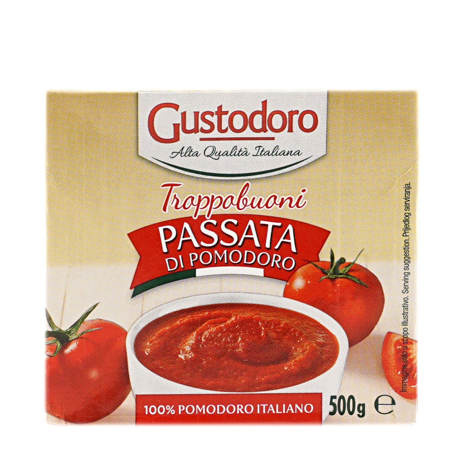 

Томаты Gustodoro протертые 500 г
