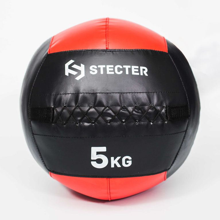 

Медбол STECTER 5 кг (красный), S01