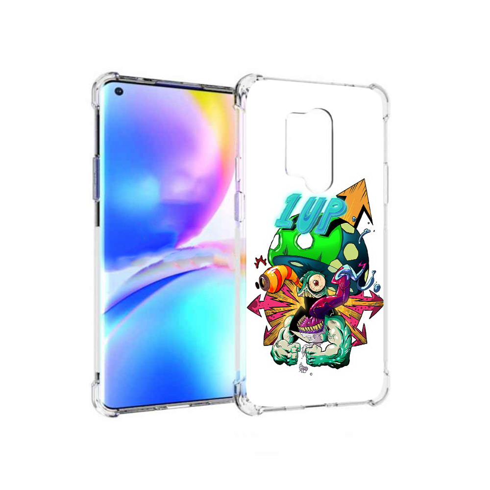 

Чехол MyPads Tocco для OnePlus 8 Pro сильный гриб абстракция (PT148281.139.599), Прозрачный, Tocco