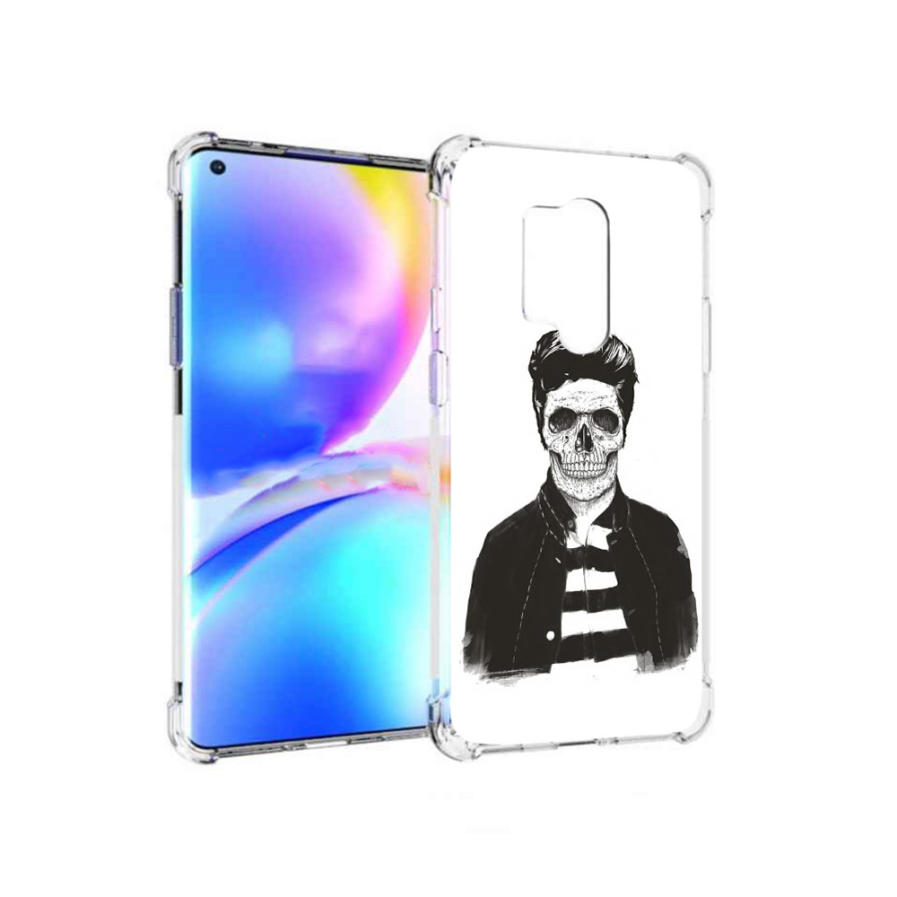 

Чехол MyPads Tocco для OnePlus 8 Pro скелет (PT148281.139.604), Прозрачный, Tocco