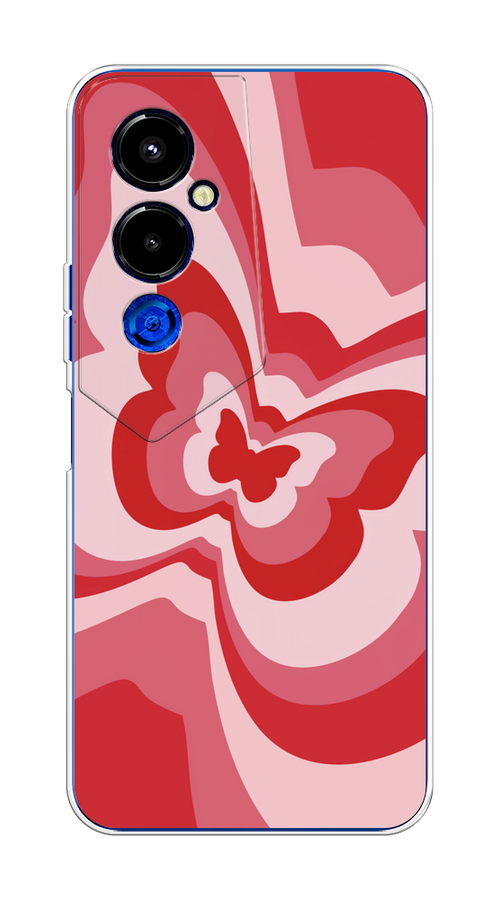 

Чехол на Tecno Pova 4 Pro "Бабочка в стиле хиппи", 302650-1