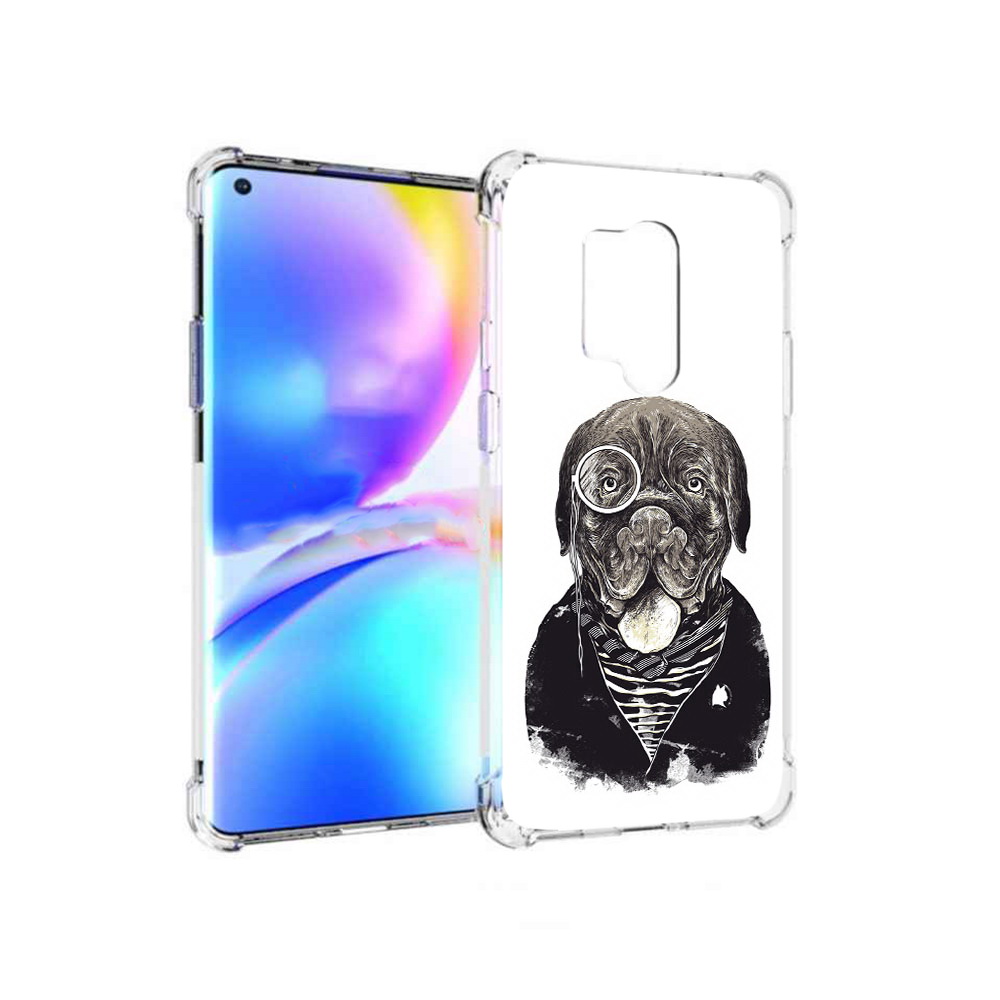 

Чехол MyPads Tocco для OnePlus 8 Pro солидный песик (PT148281.139.615), Прозрачный, Tocco
