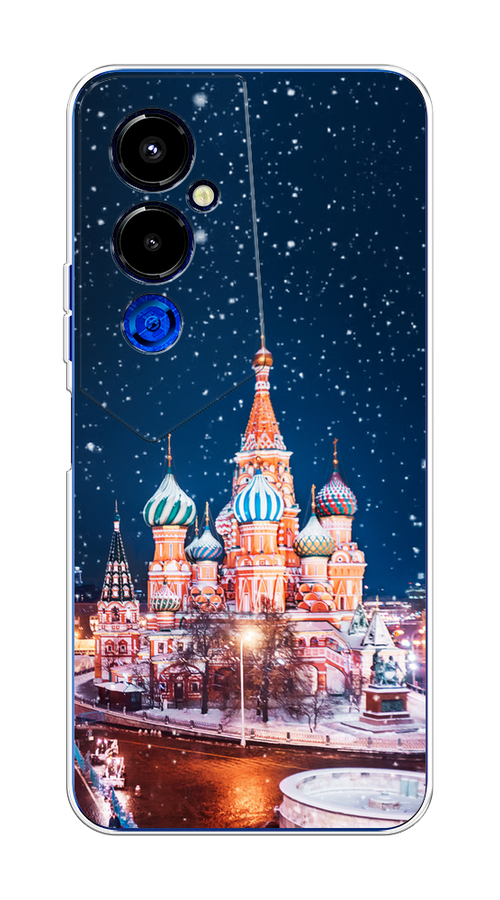 

Чехол на Tecno Pova 4 Pro "Москва 1", Коричневый;синий;белый, 302650-1