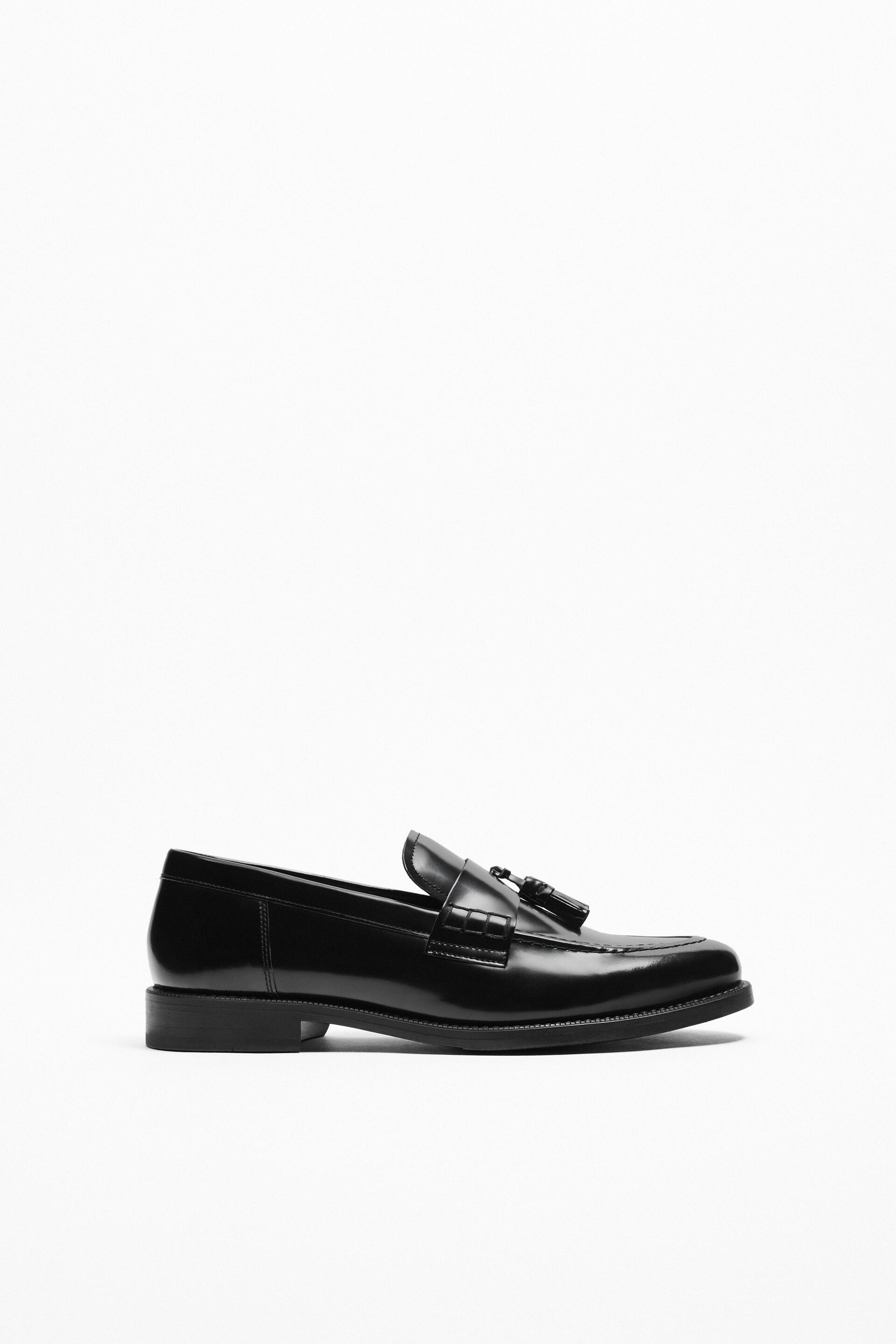 

Лоферы мужские ZARA 12618920 черные 44 RU (доставка из-за рубежа), 12618920