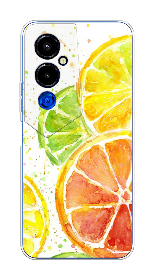 

Чехол на Tecno Pova 4 Pro "Цитрусовые", Белый;желтый;красный;зеленый, 302650-1