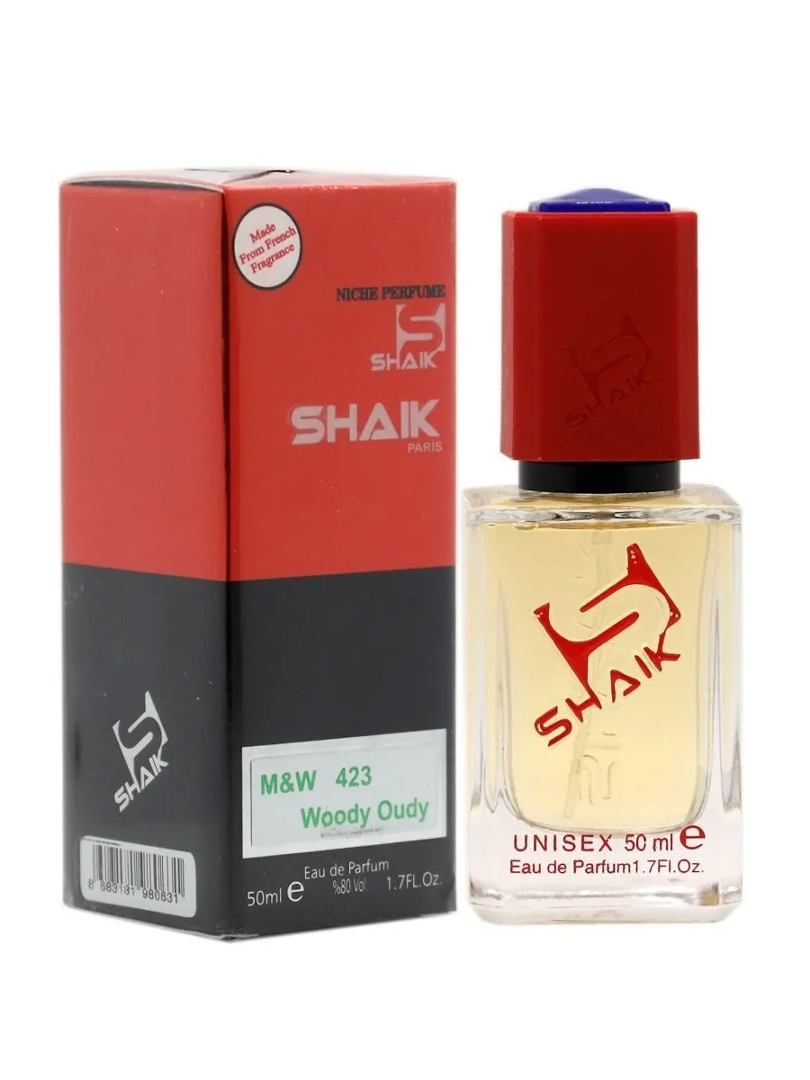 

Парфюмерная вода SHAIK №423 DLU Mantal Aoud Night, 50 мл., №423 DLU Mantal Aoud Night Unisex, 50 мл