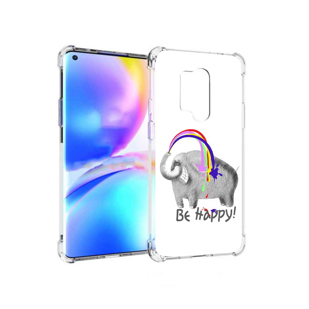 

Чехол MyPads Tocco для OnePlus 8 Pro счастливый слон (PT148281.139.632), Прозрачный, Tocco