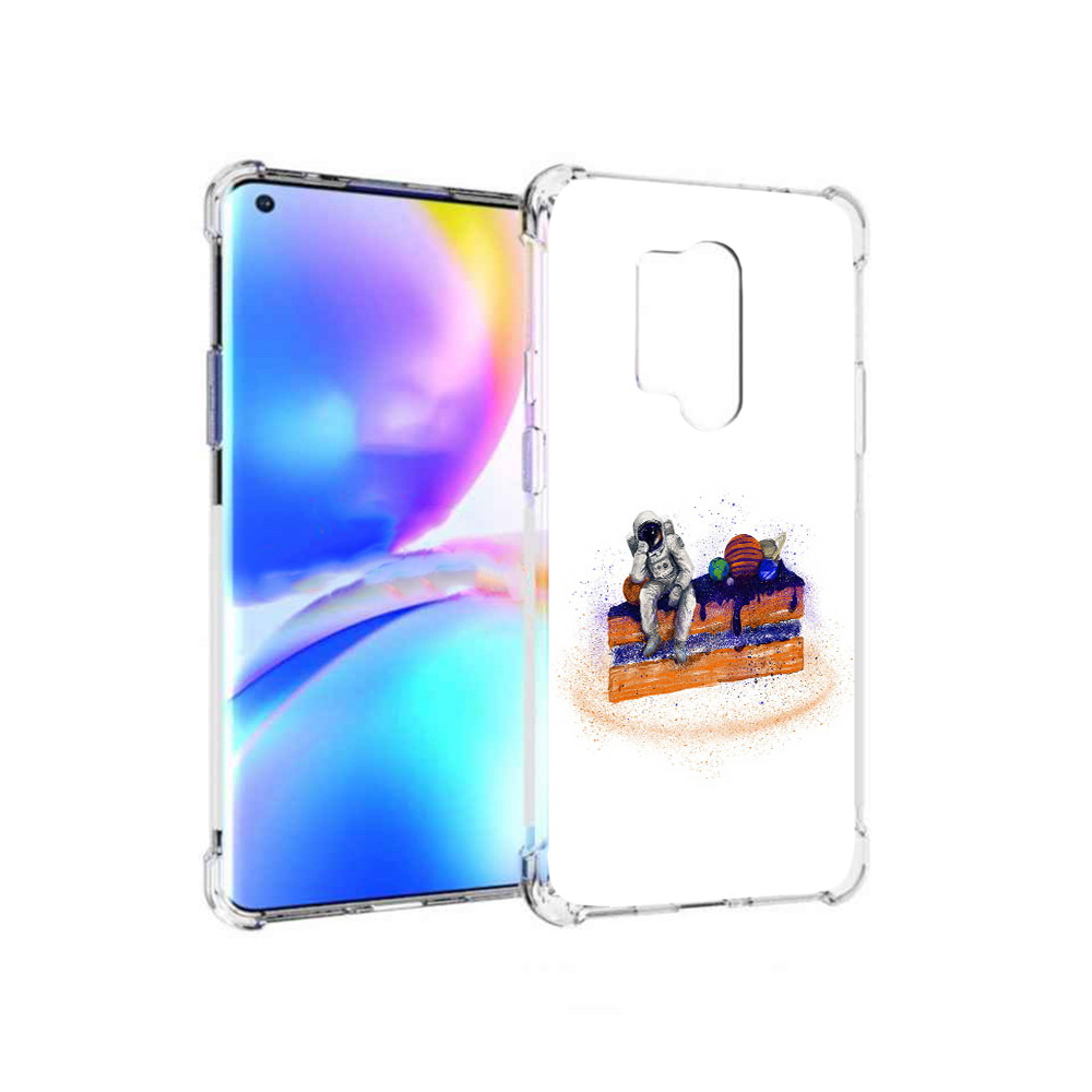 

Чехол MyPads Tocco для OnePlus 8 Pro торт с планетами (PT148281.139.648), Прозрачный, Tocco