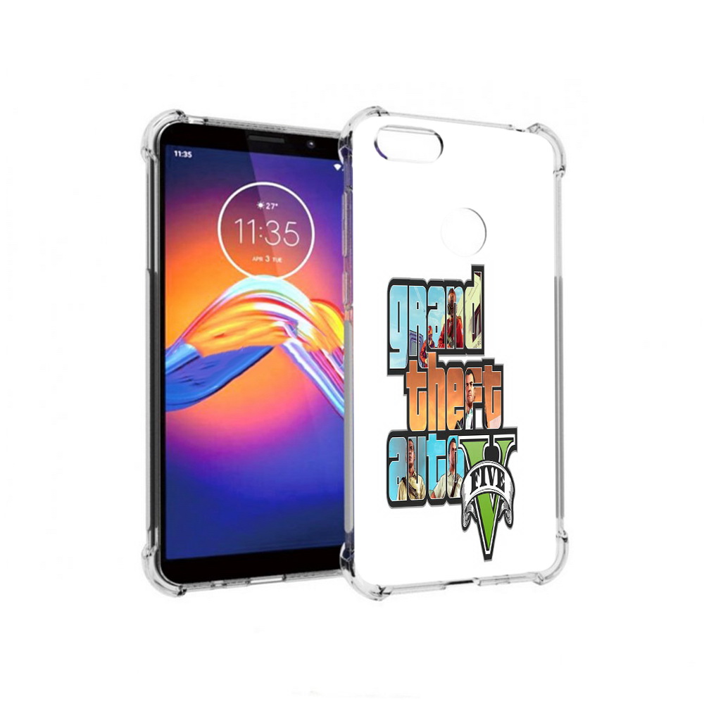 

Чехол MyPads Tocco для Motorola Moto E6 игра гта (PT227058.343.373), Прозрачный, Tocco