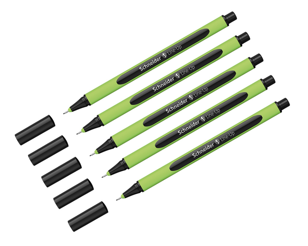 

Ручка капиллярная Schneider Line-Up черный сапфир, 0,4 мм 5 штук