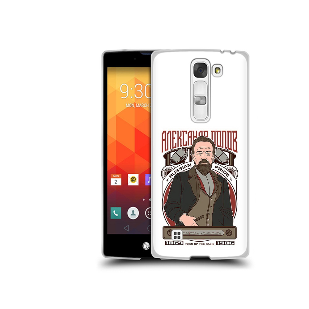 

Чехол MyPads Tocco для LG Magna Александр Попов (PT13410.79.27), Прозрачный, Tocco